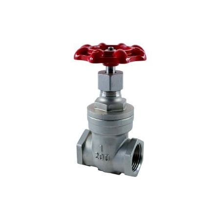 Merit Brass 1/2 In. Stainless Steel Gate Valve - 200 PSI VGT102-08
